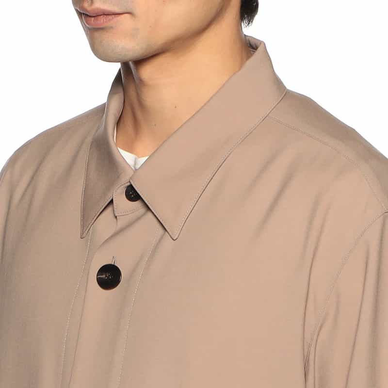 OVERCOAT バーニーズ　ニューヨーク限定ステンカラーコート BEIGE