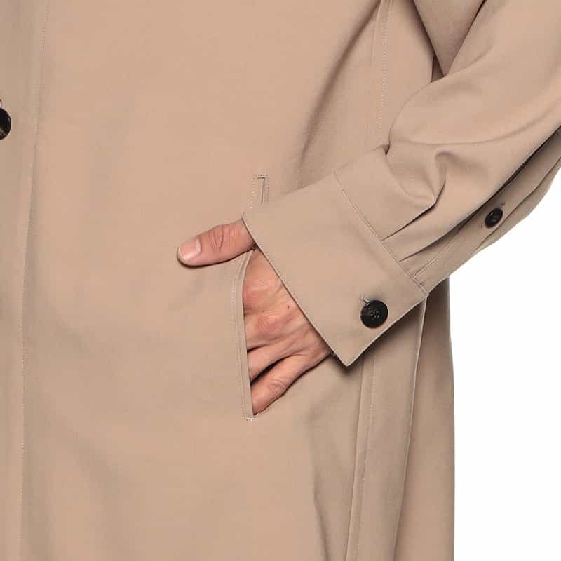 OVERCOAT バーニーズ　ニューヨーク限定ステンカラーコート BEIGE