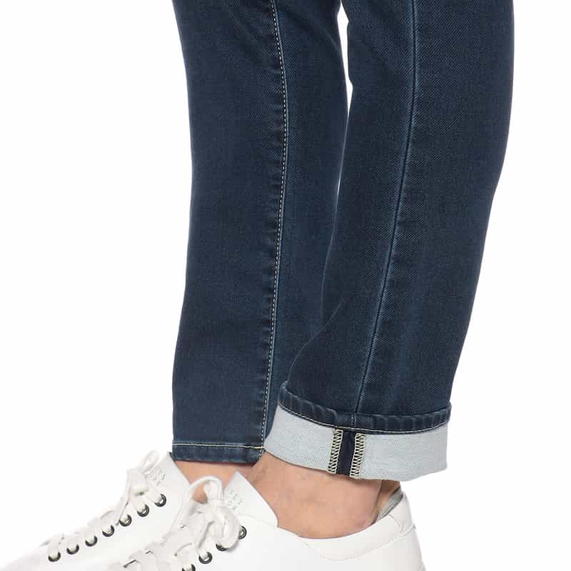 ROY ROGER’S ジャージーデニムパンツ "LEONARDO" BLUE