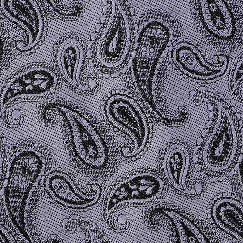 BARNEYS NEW YORK ペイズリー柄タイ LIGHT PURPLE