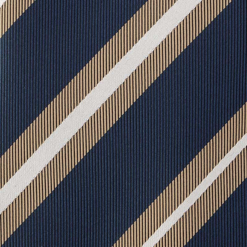 BARNEYS NEW YORK ストライプ柄タイ BLUE