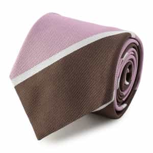 ストライプ柄タイ