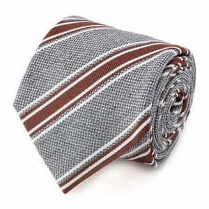 ストライプ柄タイ