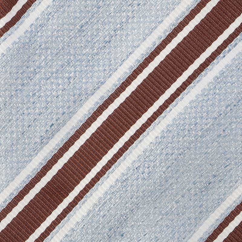 BARNEYS NEW YORK ストライプ柄タイ LIGHT BLUE