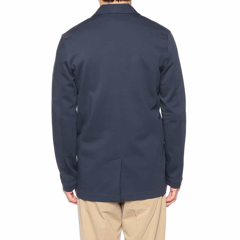 THREE DOTS コットン2Bジャケット NAVY