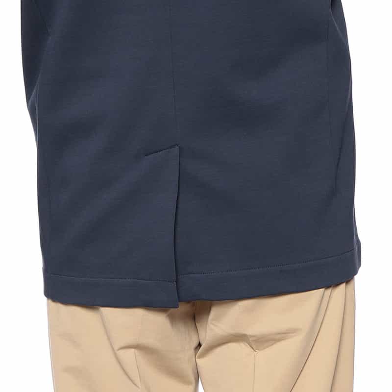 THREE DOTS コットン2Bジャケット NAVY