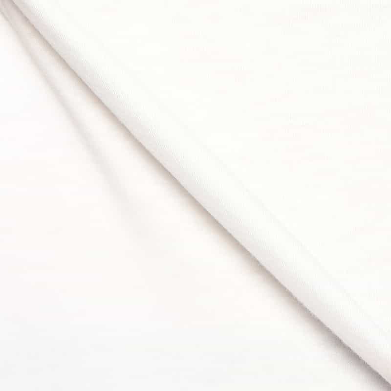THREE DOTS ニューサンデッドジャージーモックネックTシャツ WHITE