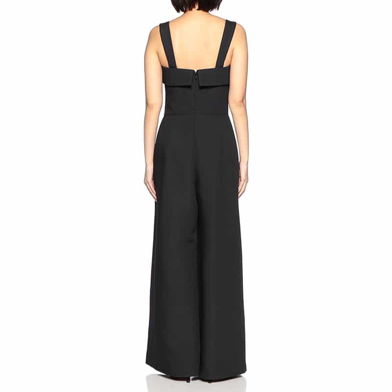 AKIKO OGAWA. 2WAY ツイルダブルクロスジャンプスーツ BLACK