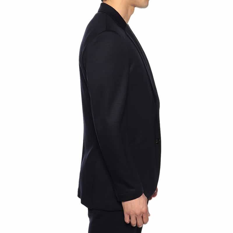 BARNEYS NEW YORK セットアップジャージージャケット （REDA社製生地使用） NAVY