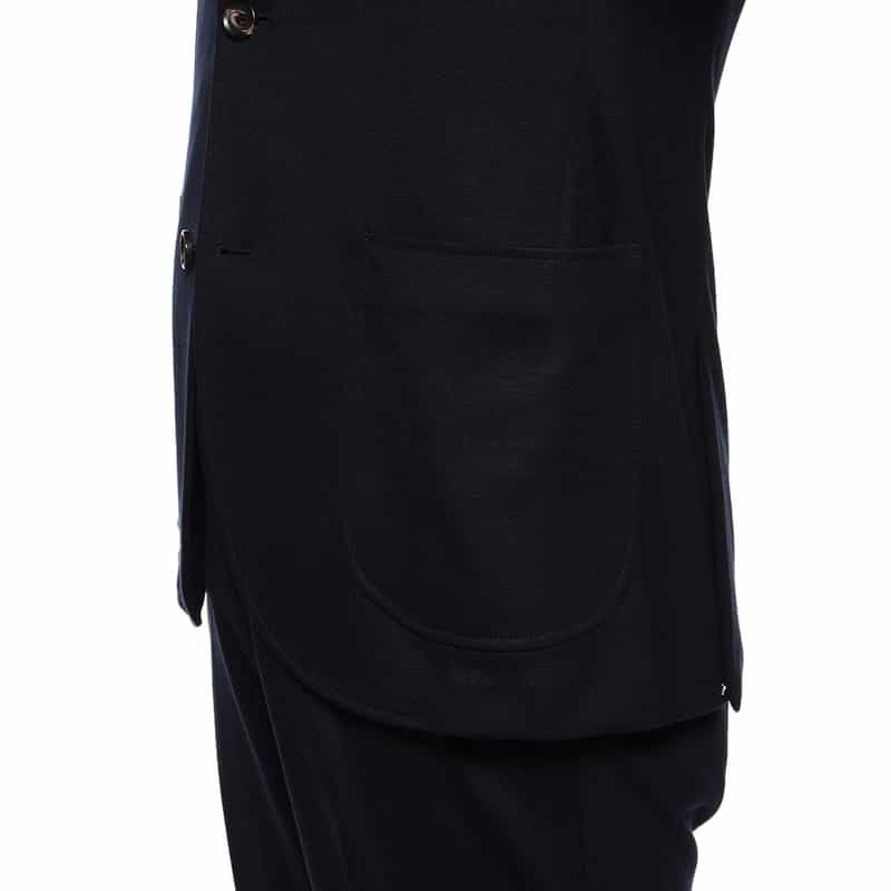 BARNEYS NEW YORK セットアップジャージージャケット （REDA社製生地使用） NAVY