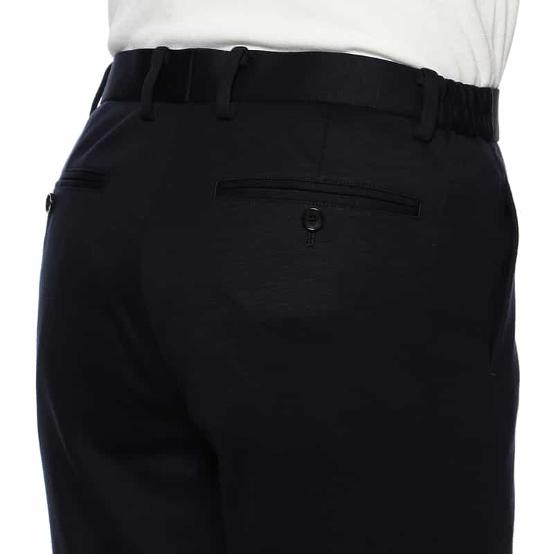 BARNEYS NEW YORK セットアップジャージーパンツ （REDA社製生地使用） NAVY