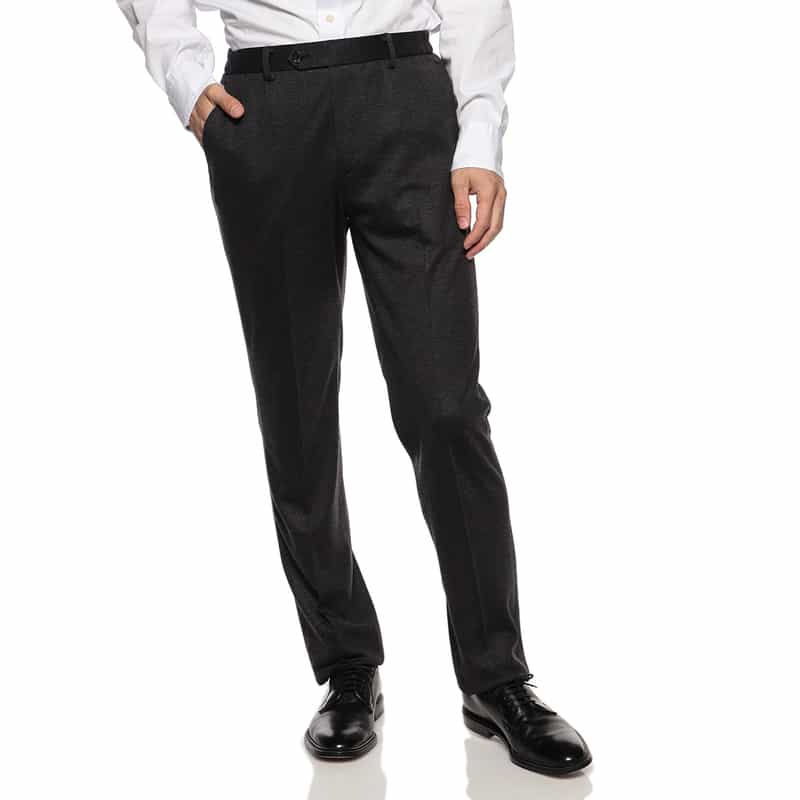 BARNEYS NEW YORK セットアップジャージーパンツ （REDA社製生地使用） DARK GRAY