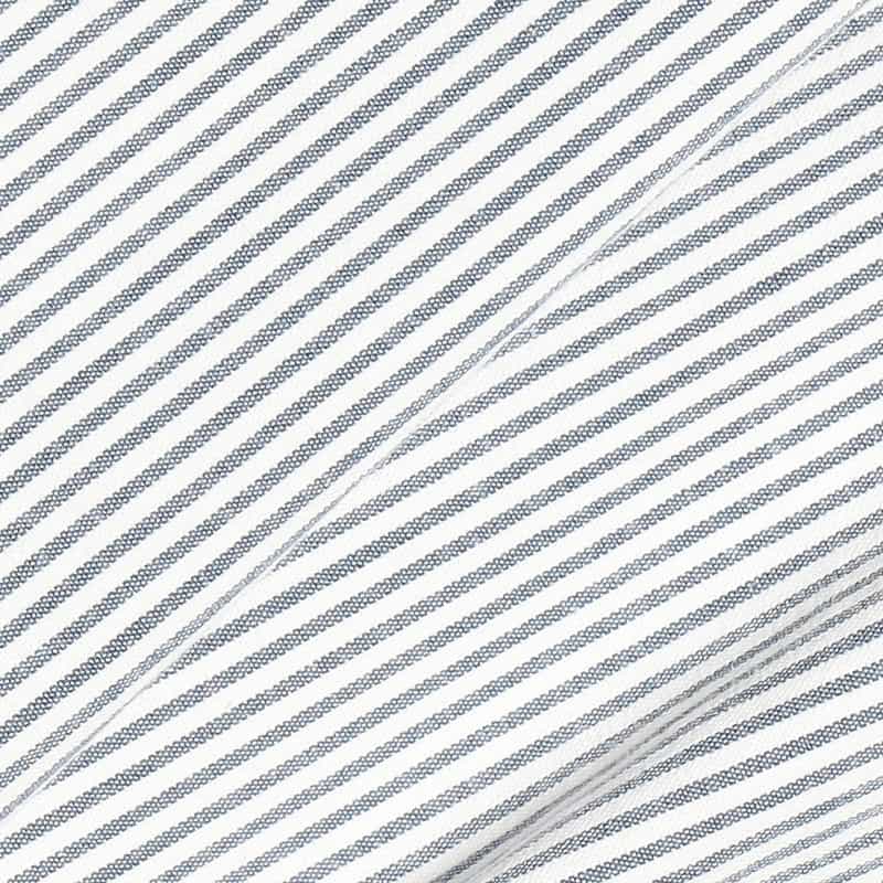 BAGUTTA フロントデザイン ストライプシャツ BLUE