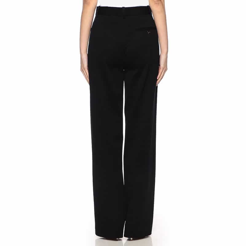 CIRCOLO1901 ハイウエストワイドパンツ BLACK