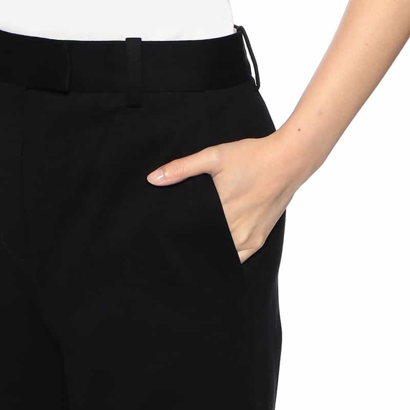 CIRCOLO1901 ハイウエストワイドパンツ BLACK