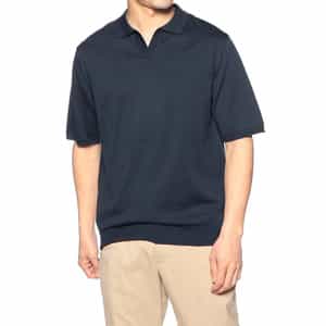 海島綿スキッパーシャツ