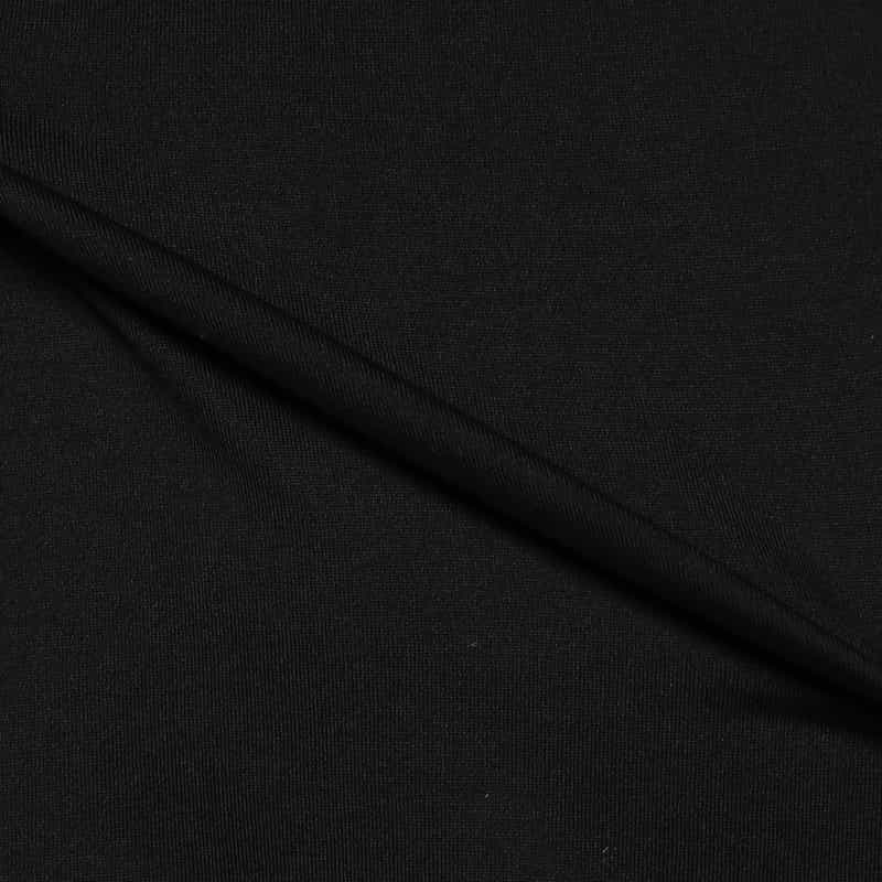 BARNEYS NEW YORK プラチナフェイスコットンスロープネックカットソー BLACK