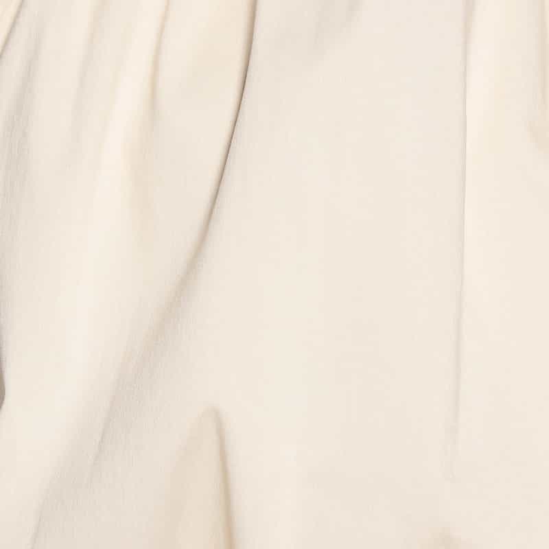 DEVOTION TWINS ノースリーブ ギャザーヘムブラウス IVORY