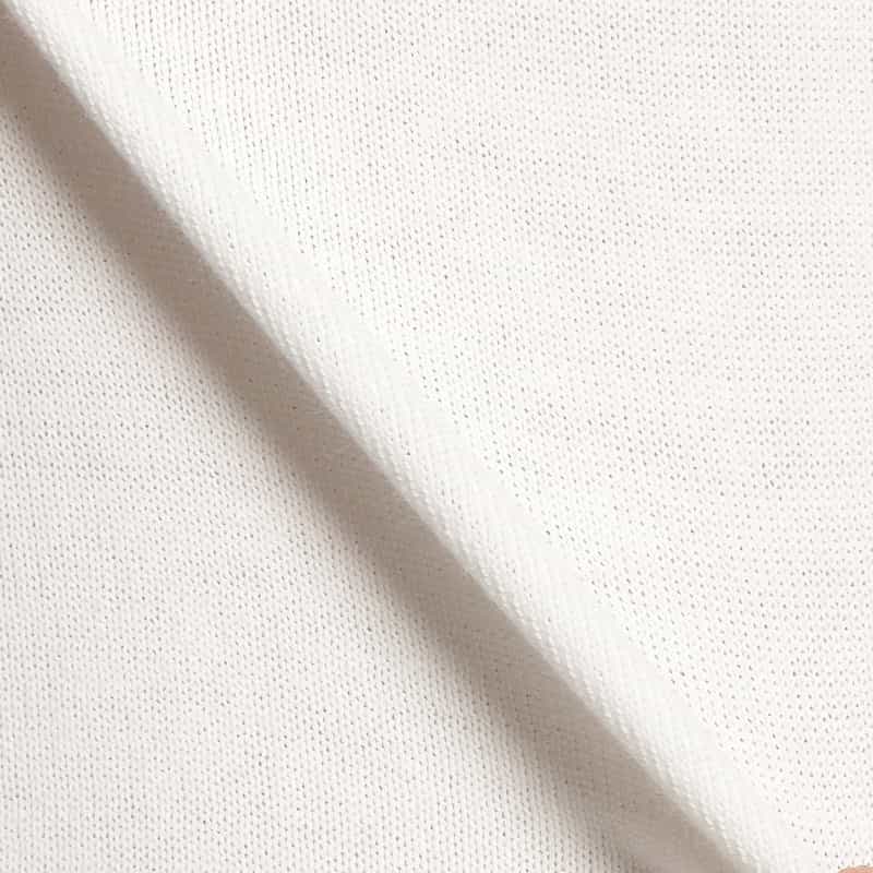 BARNEYS NEW YORK クルーネックコットンニットプルオーバー WHITE