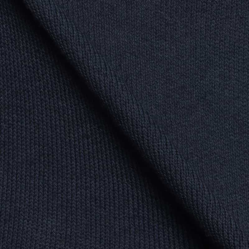 BARNEYS NEW YORK ガーメントダイ半袖ニットソー NAVY