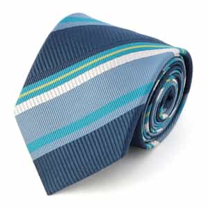 ストライプ柄タイ