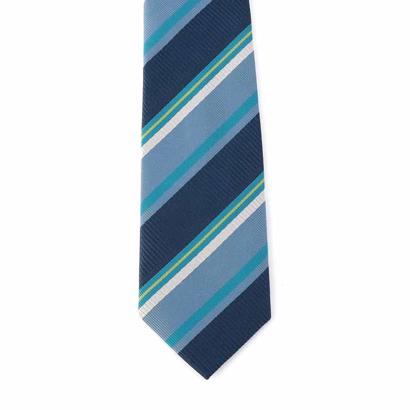 BARNEYS NEW YORK ストライプ柄タイ LIGHT BLUE