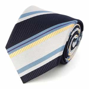 ストライプ柄タイ