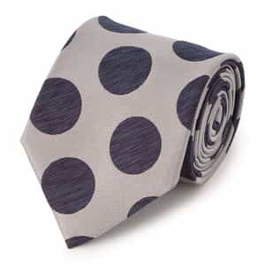 ドット柄タイ