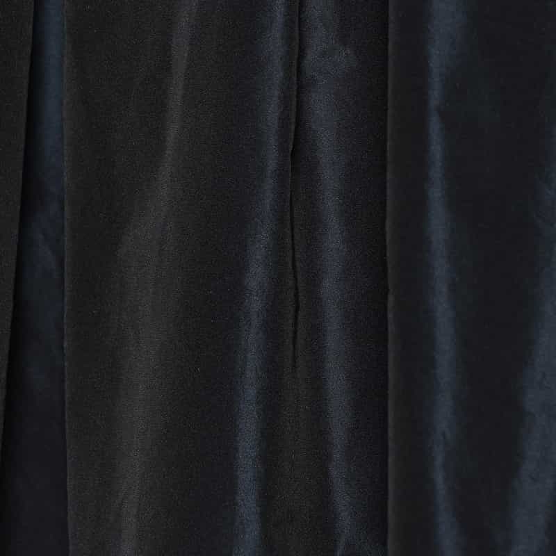 INCOTEX ボリューム フレアスカート NAVY