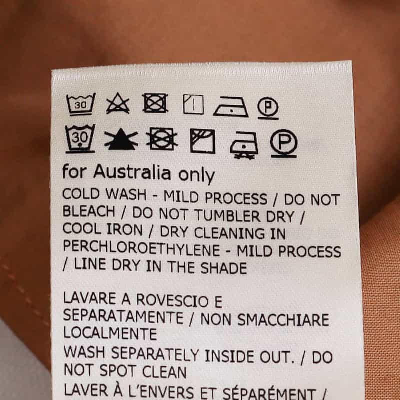 INCOTEX スリム クロップドパンツ WHITE