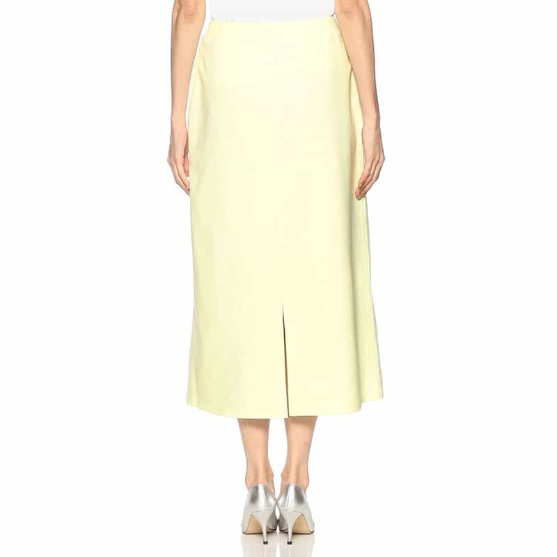 SYNE TOKYO シン トウキョウ×翁安芸氏 コラボレート 限定フレアスカート LT YELLOW