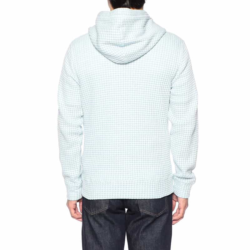 SEA GREEN SEA GREEN<シーグリーン>バーニーズ ニューヨーク限定オニワッフルパーカー LIGHT BLUE