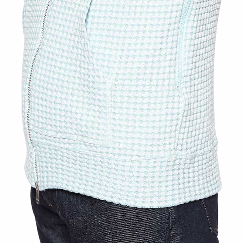 SEA GREEN SEA GREEN<シーグリーン>バーニーズ ニューヨーク限定オニワッフルパーカー LIGHT BLUE