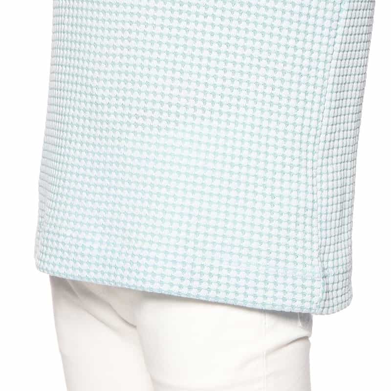 SEA GREEN バーニーズ ニューヨーク限定オニワッフルTシャツ LIGHT BLUE