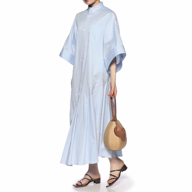 VASIC "OLIVA" バケットバッグ BROWN