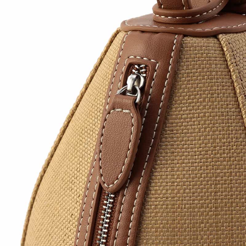 VASIC "OLIVA" バケットバッグ BROWN