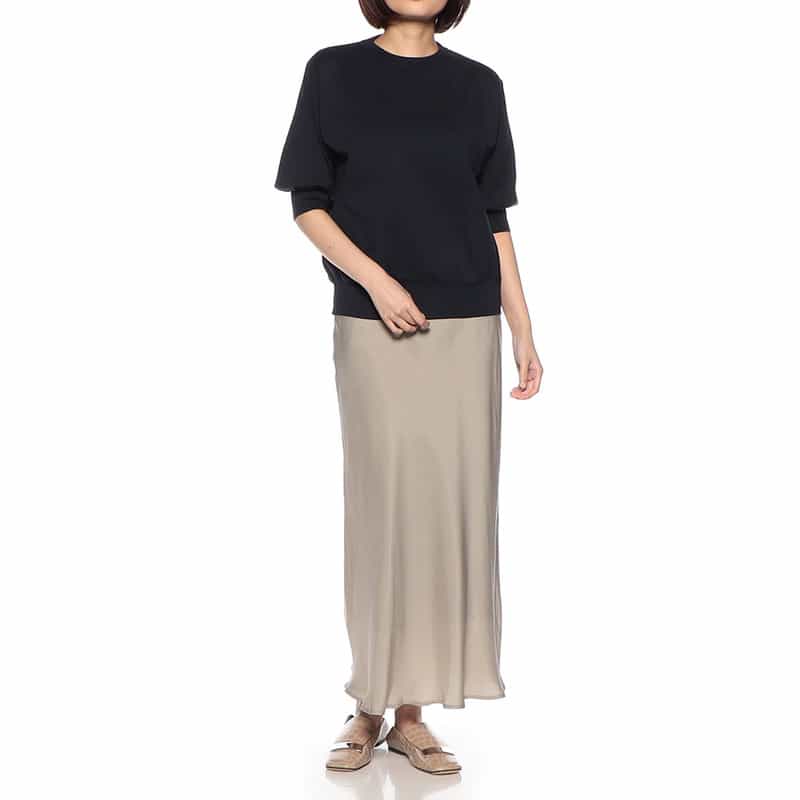 BARNEYS NEW YORK マーメイドスカート GRAY BEIGE