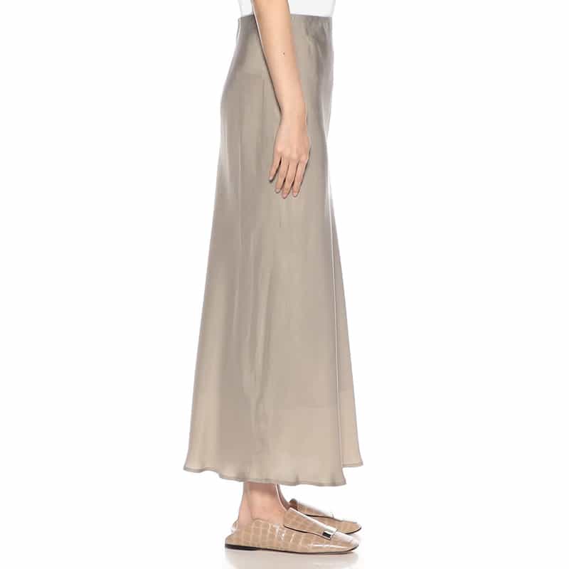 BARNEYS NEW YORK マーメイドスカート GRAY BEIGE