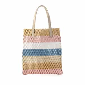 メッシュ ボーダートートバッグ（2217749）｜BARNEYS NEW YORK