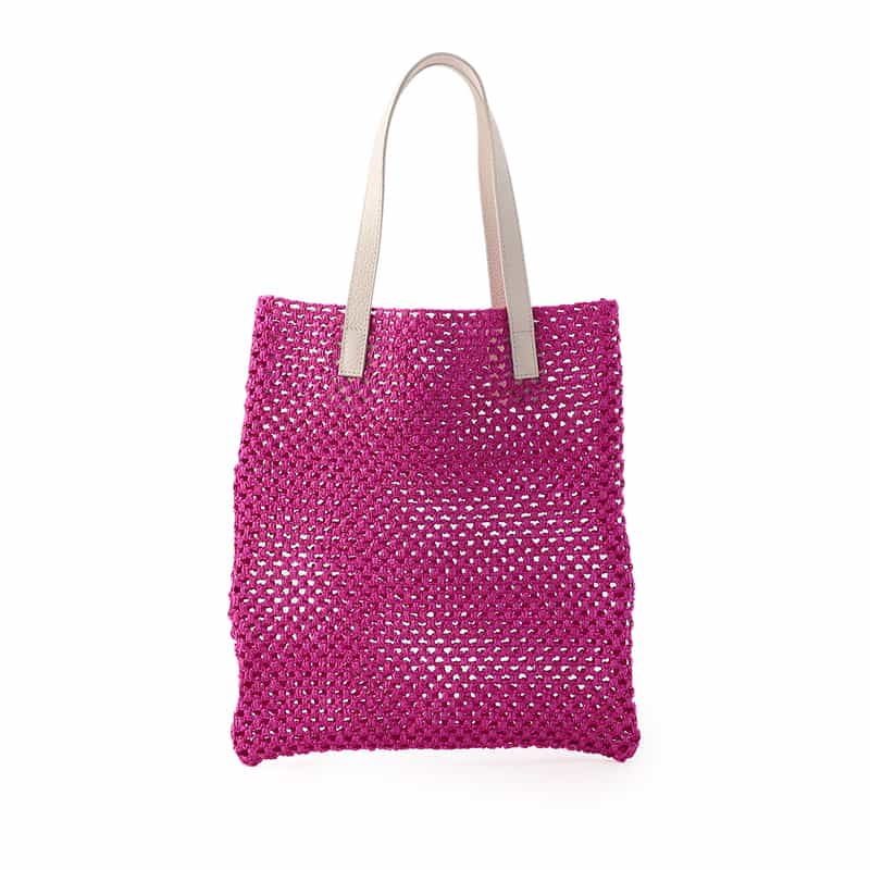 BARNEYS NEW YORK メッシュ トートバッグ PINK