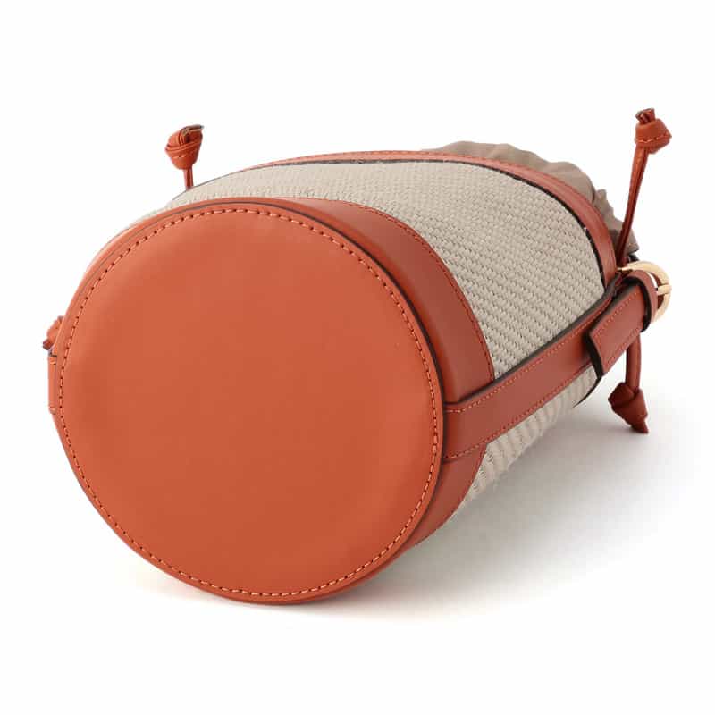 BARNEYS NEW YORK 2WAY バスケットバッグ ORANGE