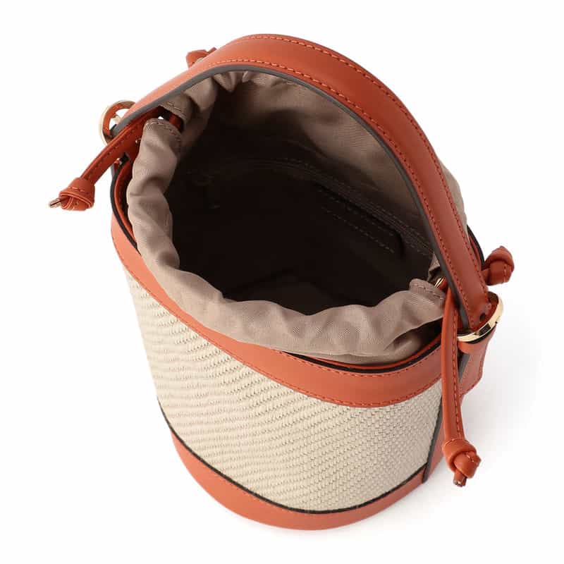 BARNEYS NEW YORK 2WAY バスケットバッグ ORANGE