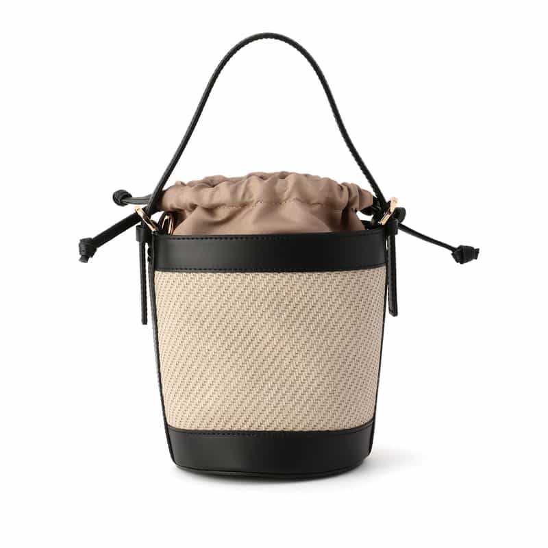 BARNEYS NEW YORK 2WAY バスケットバッグ BLACK