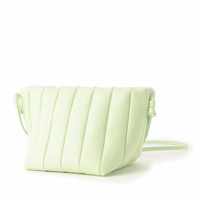MAEDEN パデッド ショルダーバッグ LIGHT GREEN