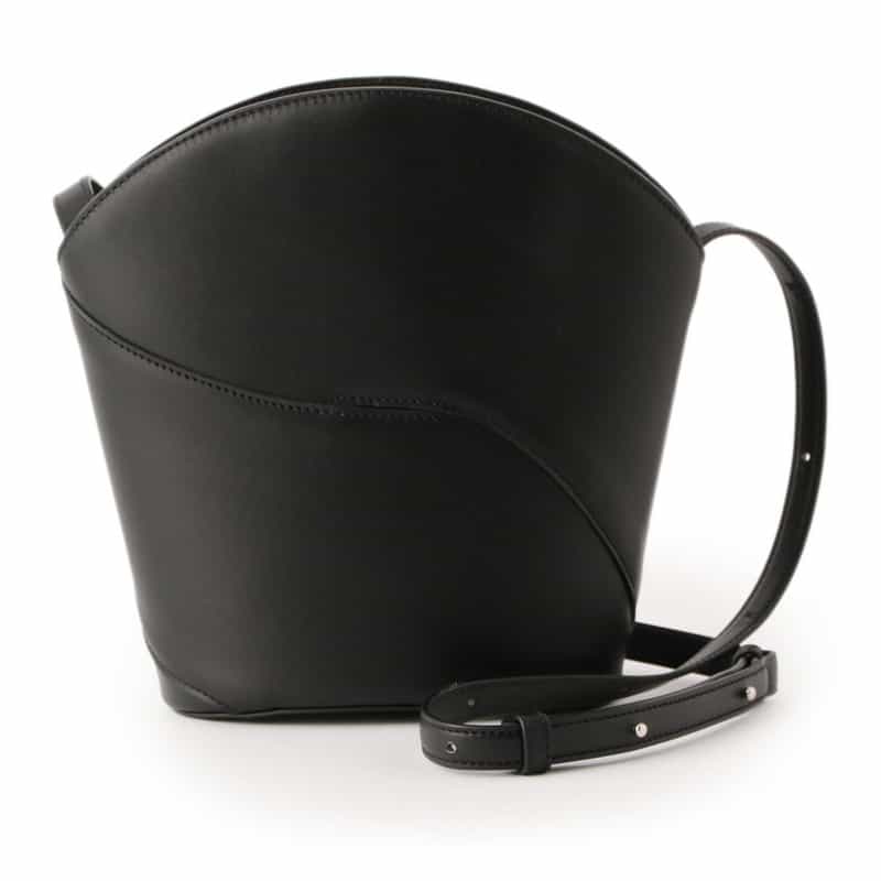 MAEDEN ジップ ショルダーバッグ BLACK