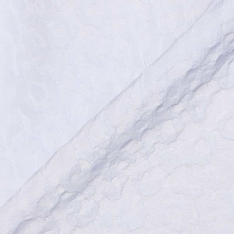 BARNEYS NEW YORK ウォッシャブル ジャカードロングスカート LIGHT BLUE