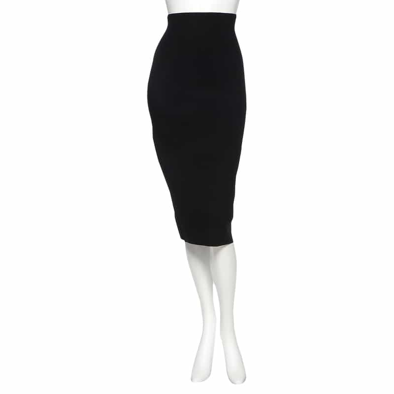 VICTORIA BECKHAM バックスリット タイトスカート BLACK