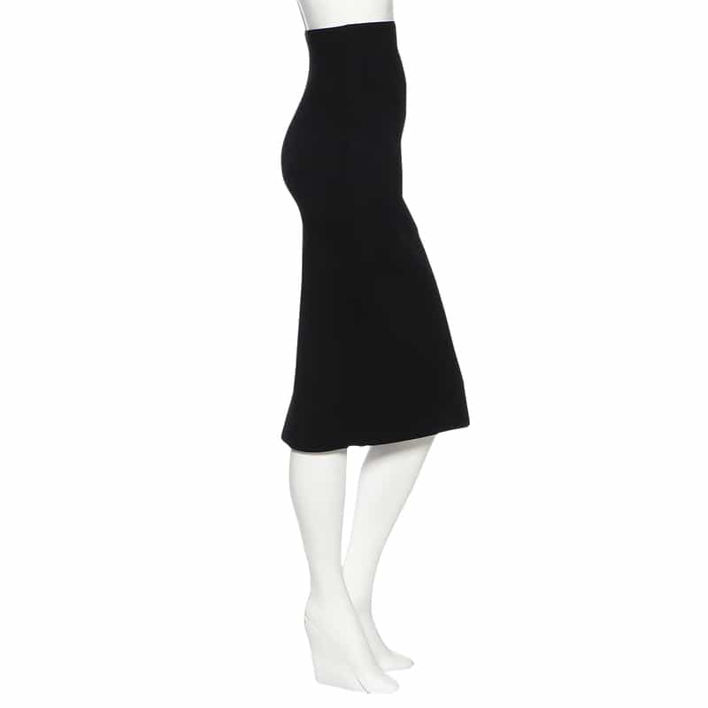 VICTORIA BECKHAM バックスリット タイトスカート BLACK
