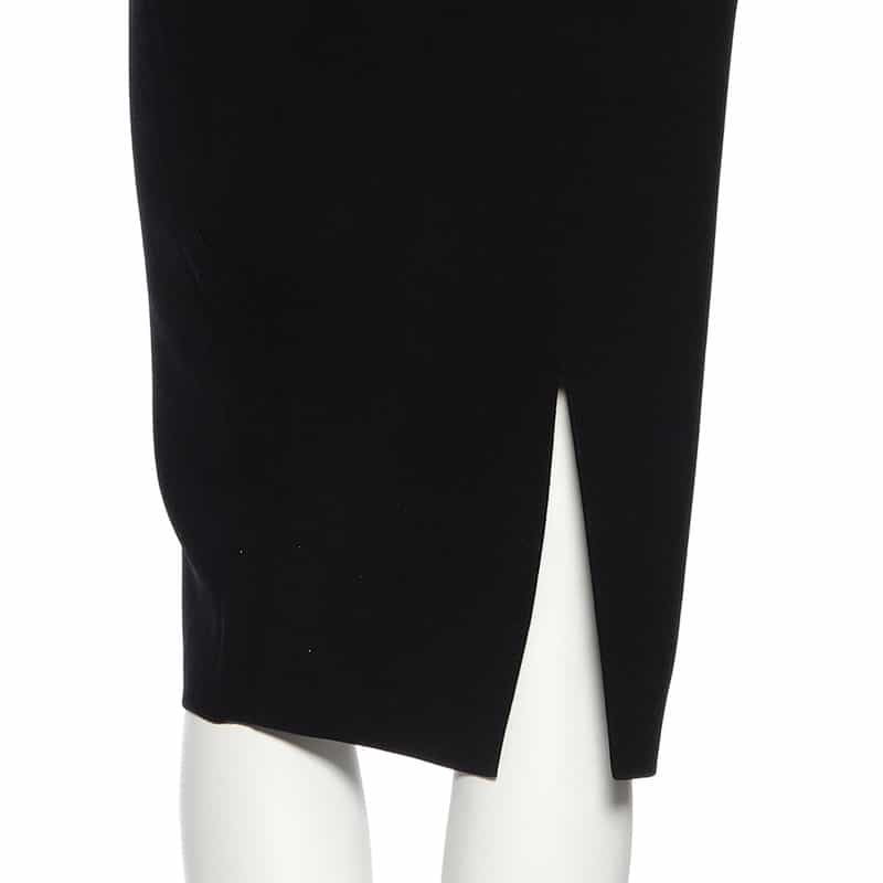 VICTORIA BECKHAM バックスリット タイトスカート BLACK