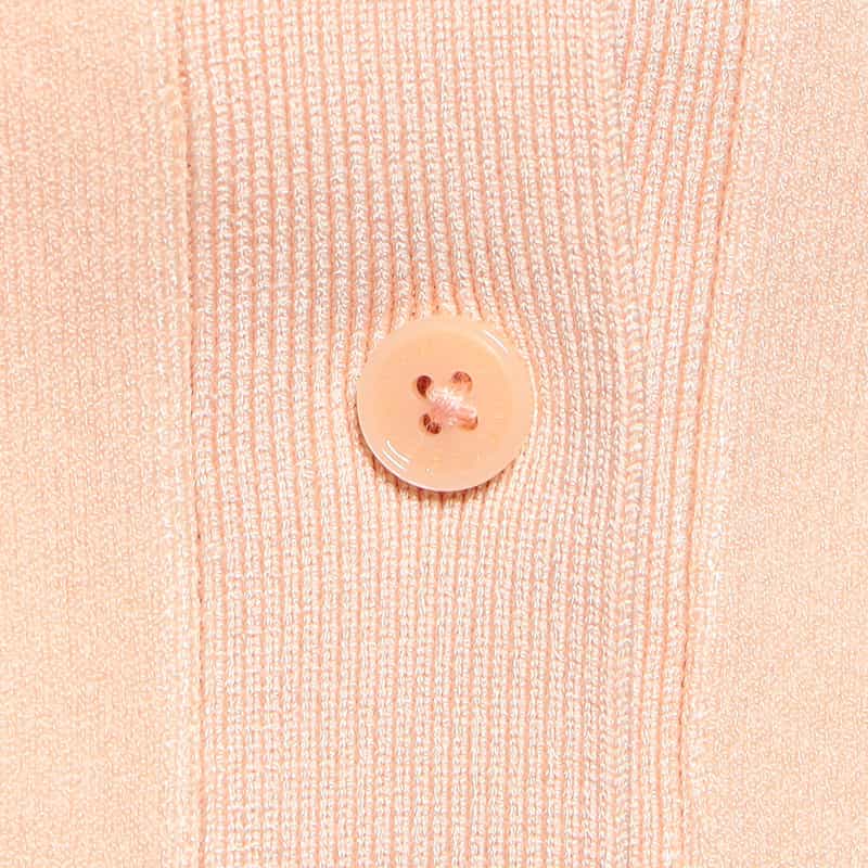 VICTORIA BECKHAM クロップド ニットカーディガン PINK